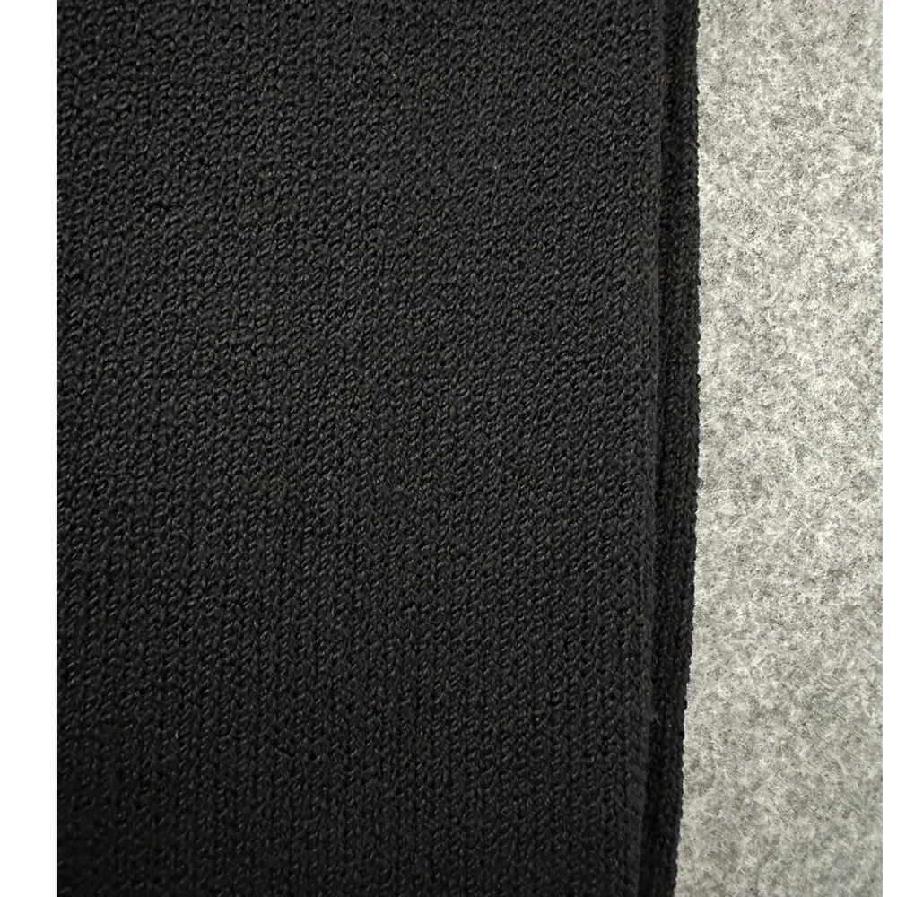 Vintage St. John Basics Black Santana Knit Pull On Pants Size 2 Made In USA 90s
